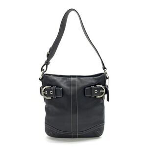 Coach Legacy Soho Black Leather M1S-9186 Tote Shoulder Bag Vintage